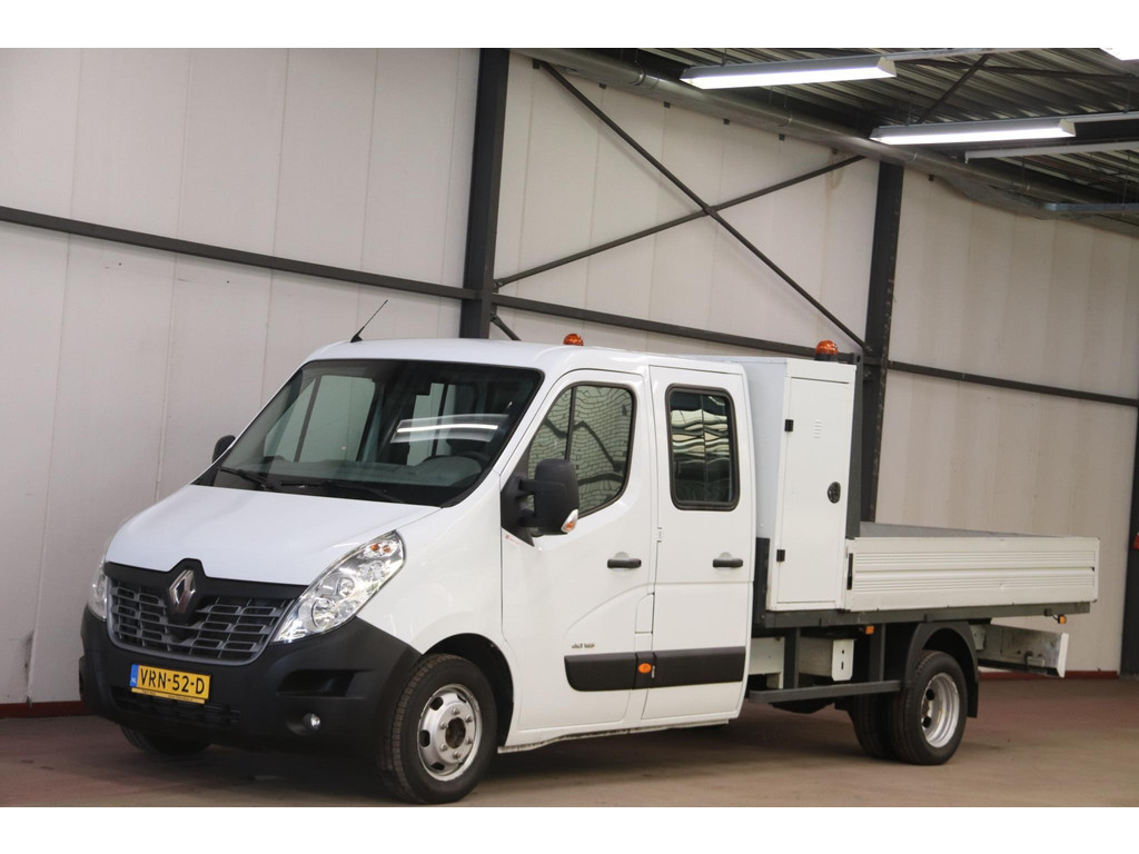 Renault Master 2.3 dCi DC DUBBEL CABINE OPEN LAADBAK